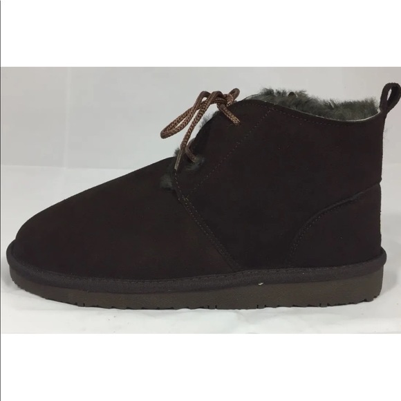 New AUABP Australia Mid Cut Boots Winter Women Choco Brown Leather Lining 11 - Picture 9 of 11